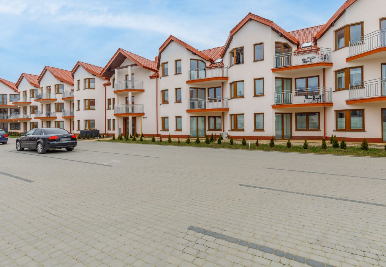 Ferienwohnung in Darłowo - Wohnung mit Terrasse und Klimaanlage für 4 Personen, Jagiellońska 10