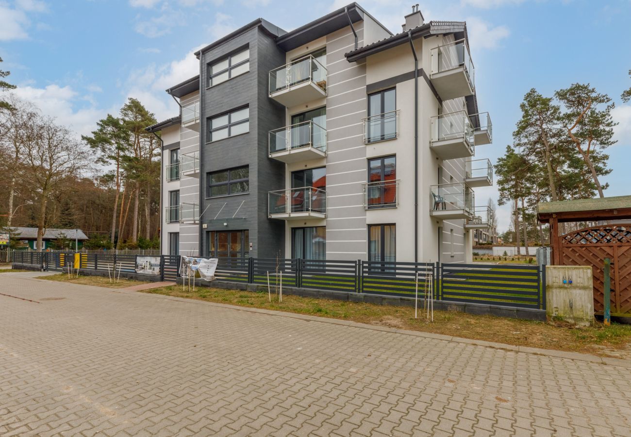 Ferienwohnung in Międzywodzie - Rybacka 2, Wohnung mit Terrasse, Międzywodzie 