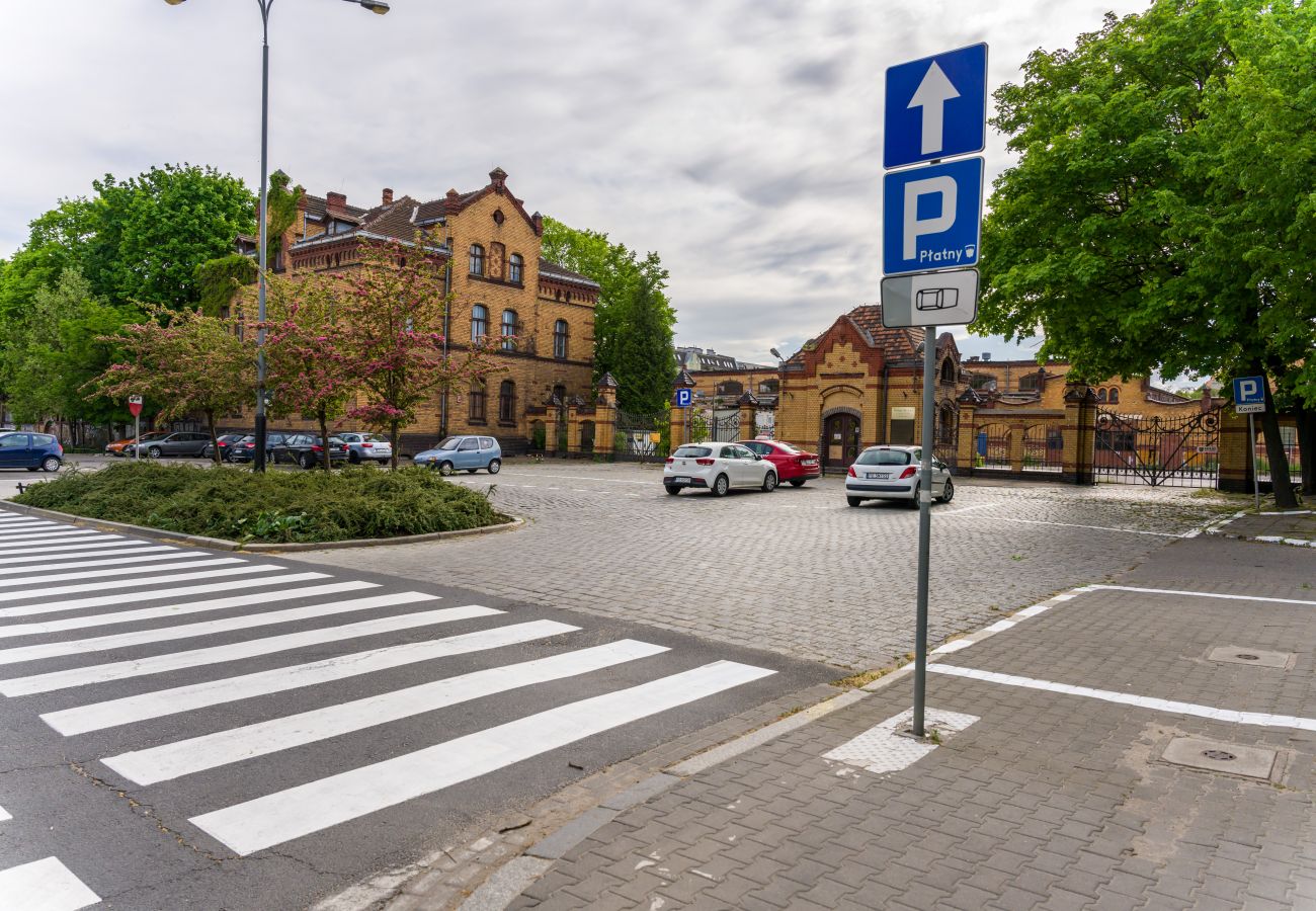 Studio in Poznań - Garbary 104D | Wifi, Haustierfreundlich, Studio für 3 Gäste, Balkon, Poznan