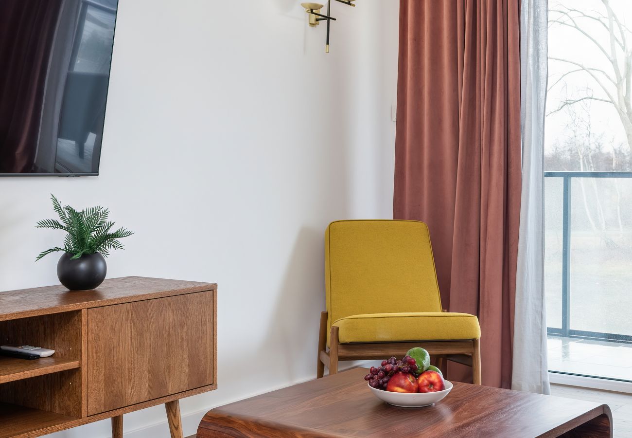 Ferienwohnung in Dziwnów - Spadochroniarzy 10C | Prestige, Wifi, 1 Schlafzimmer, Balkon, Parkplatz, Dziwnów