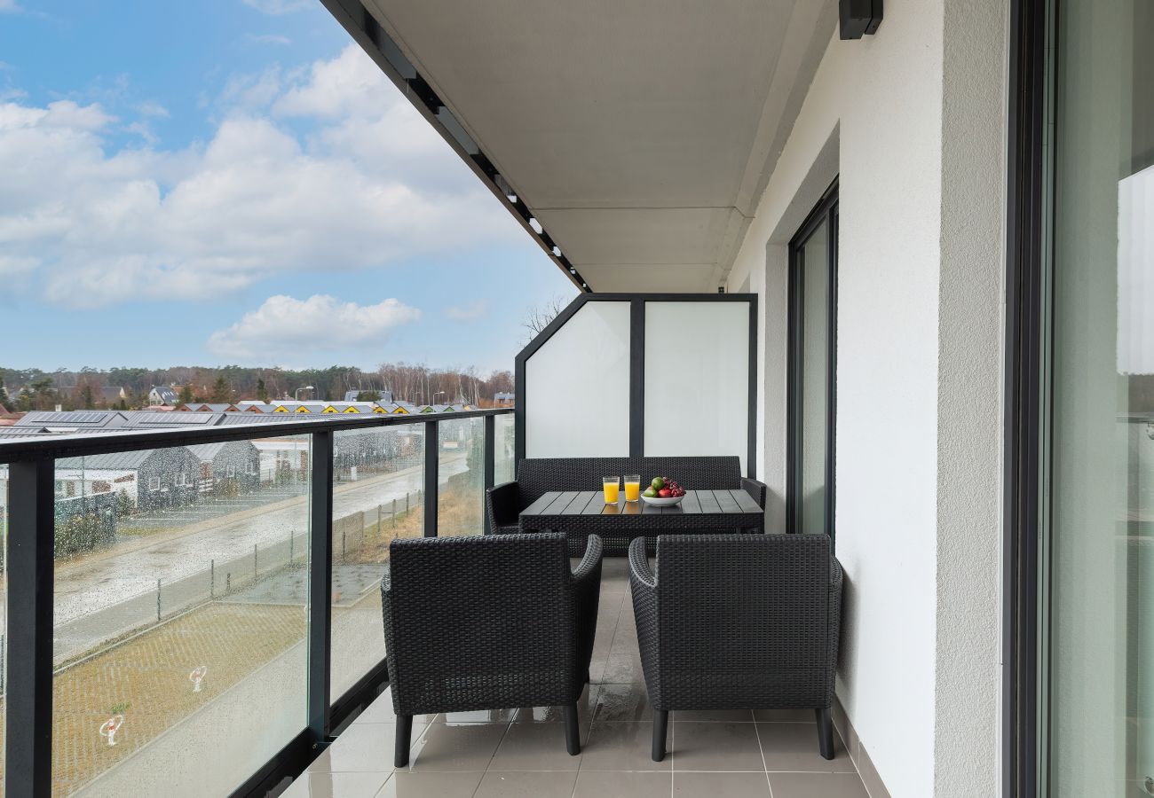 Ferienwohnung in Dziwnów - Spadochroniarzy 10C | Prestige, Wifi, 1 Schlafzimmer, Balkon, Parkplatz, Dziwnów