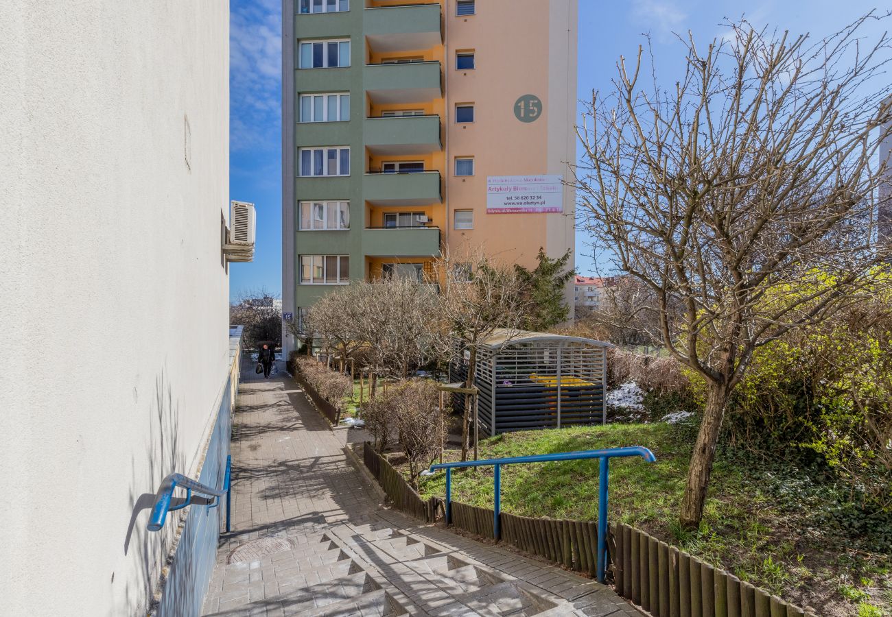 Ferienwohnung in Gdynia - Appartement mit Balkon I Warszawska 15