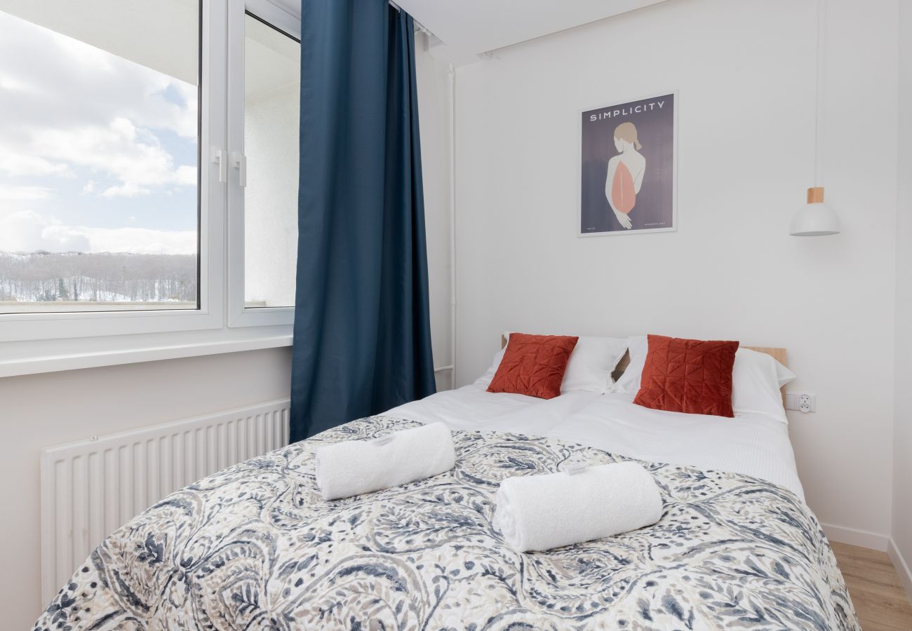 Ferienwohnung in Gdańsk - Grunwaldzka 115 | Haustierfreundlich, Wifi, 1 Schlafzimmer, Balkon, Danzig 