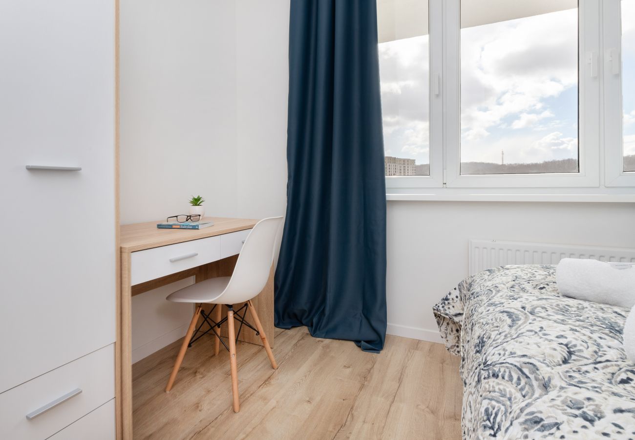 Ferienwohnung in Gdańsk - Grunwaldzka 115 | Haustierfreundlich, Wifi, 1 Schlafzimmer, Balkon, Danzig 