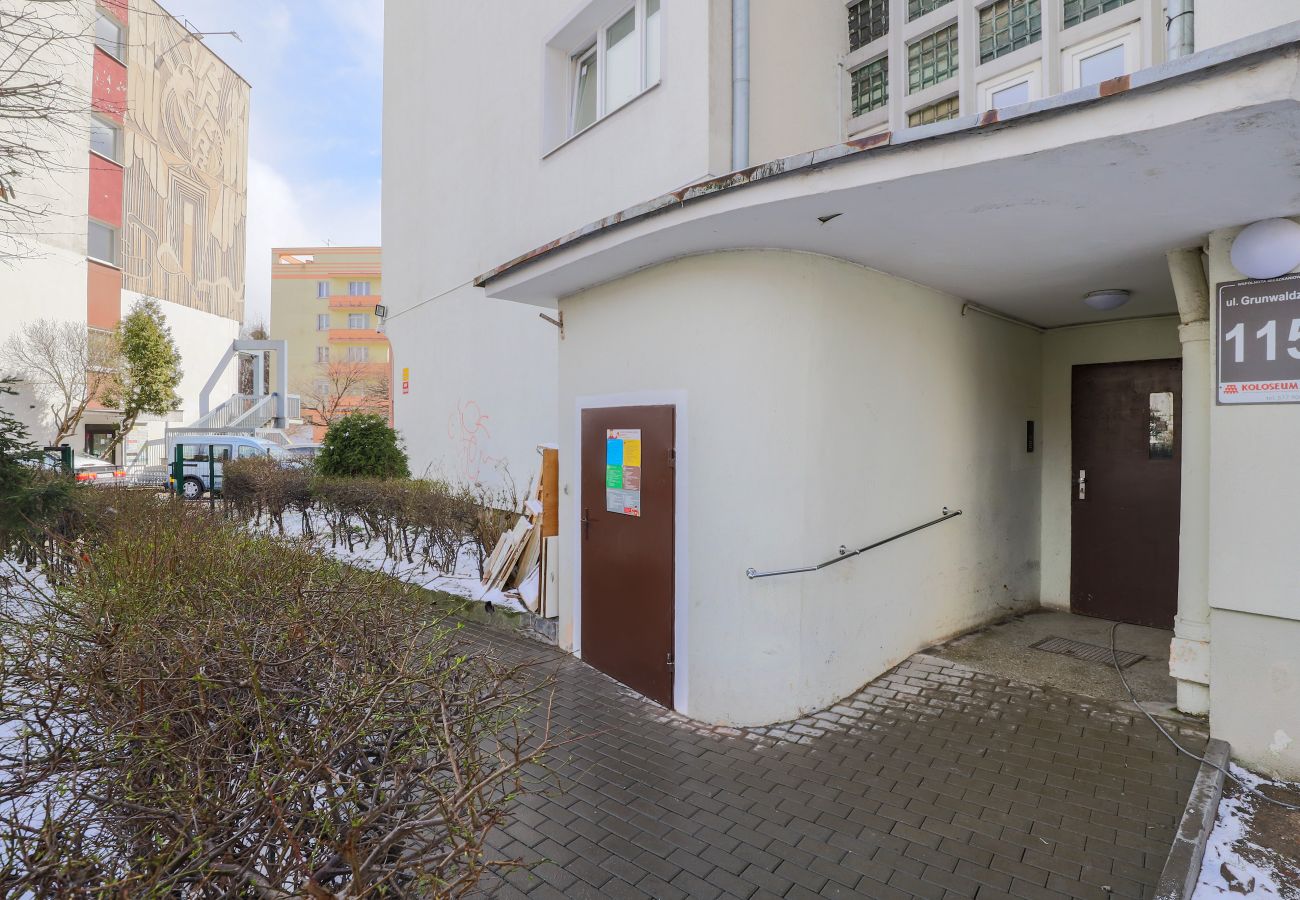 Ferienwohnung in Gdańsk - Grunwaldzka 115 | Haustierfreundlich, Wifi, 1 Schlafzimmer, Balkon, Danzig 