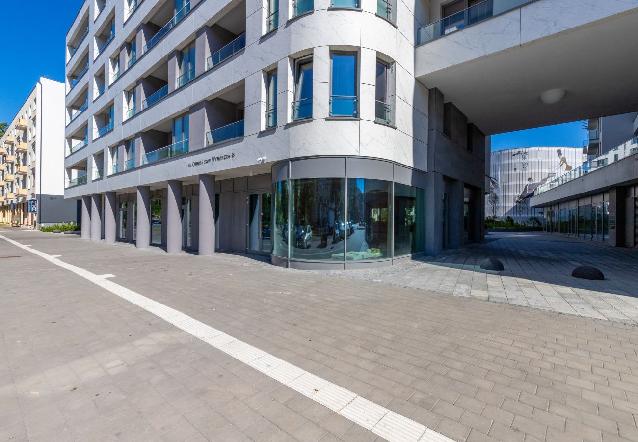 Ferienwohnung in Gdynia - Obrońców Wybrzeża 8 | Wifi, 1 Schlafzimmer, Balkon, Parkplatz, Gdynia