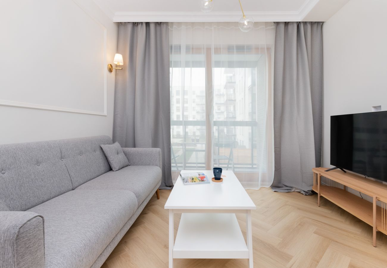 Ferienwohnung in Gdańsk - Chrobrego 79A/69 |  1 Schlafzimmer | Balkon