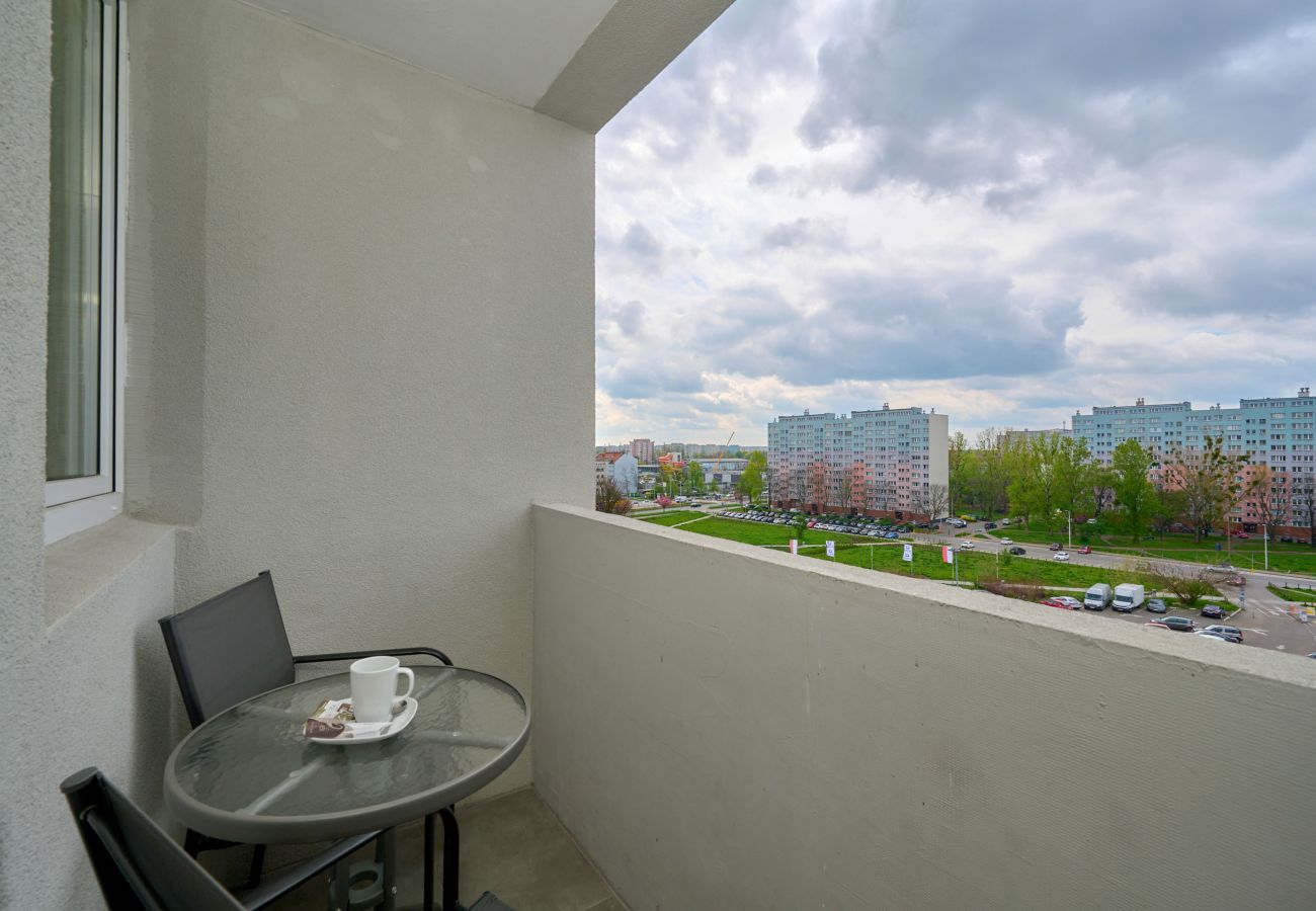 Ferienwohnung in Wrocław - Wohnung Studzienna Wroclaw Glowny | mit Balkon