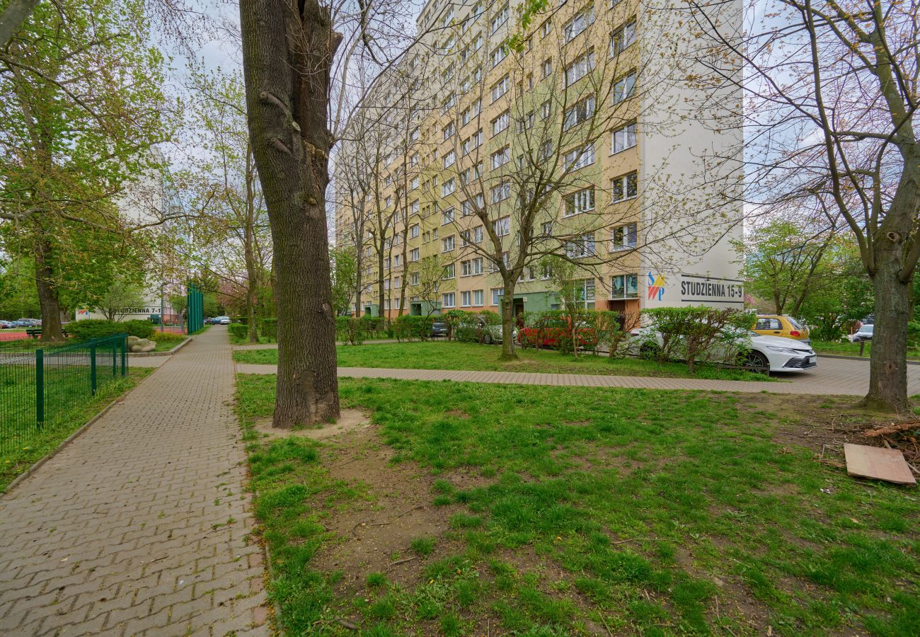 Ferienwohnung in Wrocław - Wohnung Studzienna Wroclaw Glowny | mit Balkon