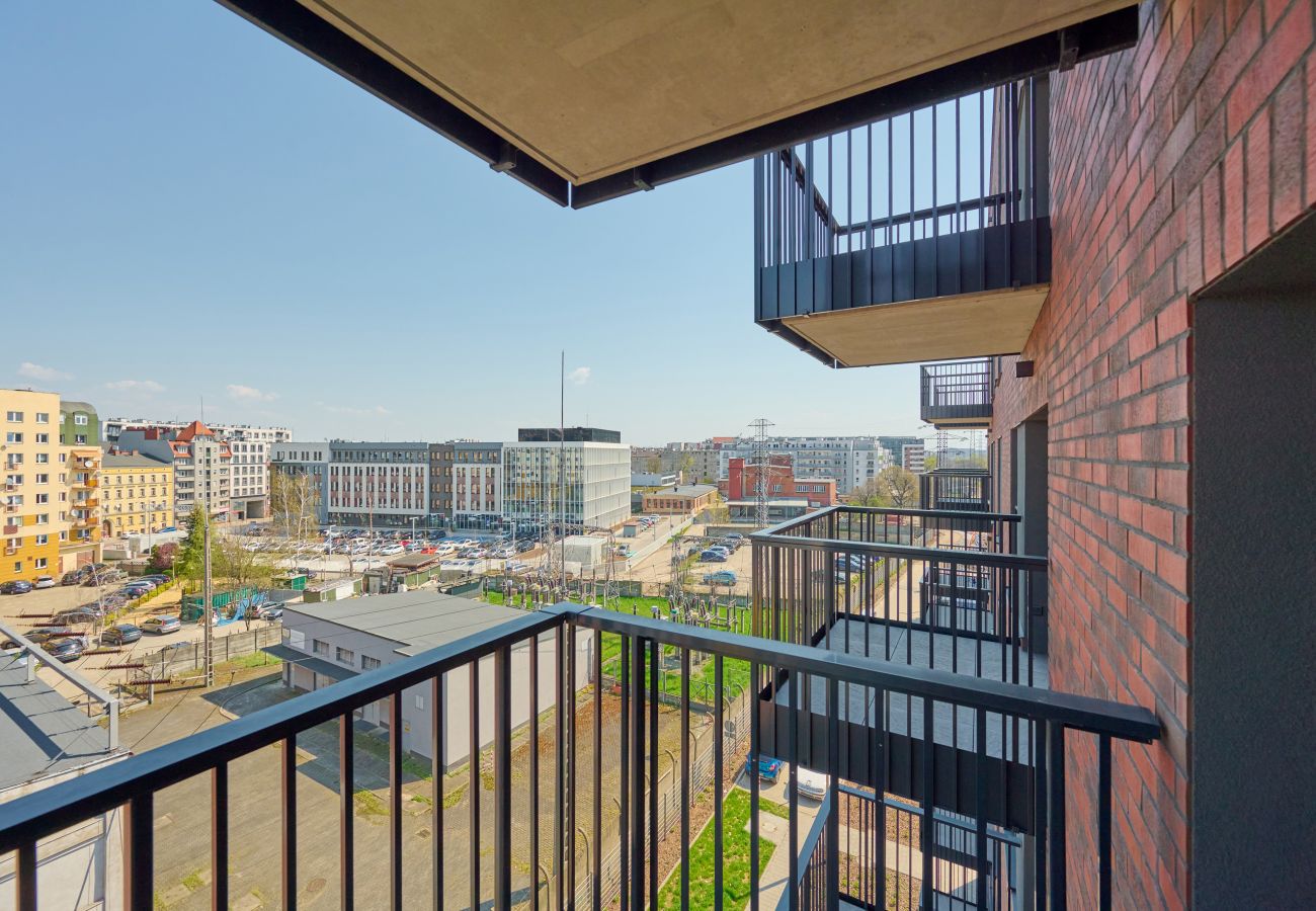 Ferienwohnung in Wrocław - Moderne Eleganz Apartment | Breslau Hauptbahnhof