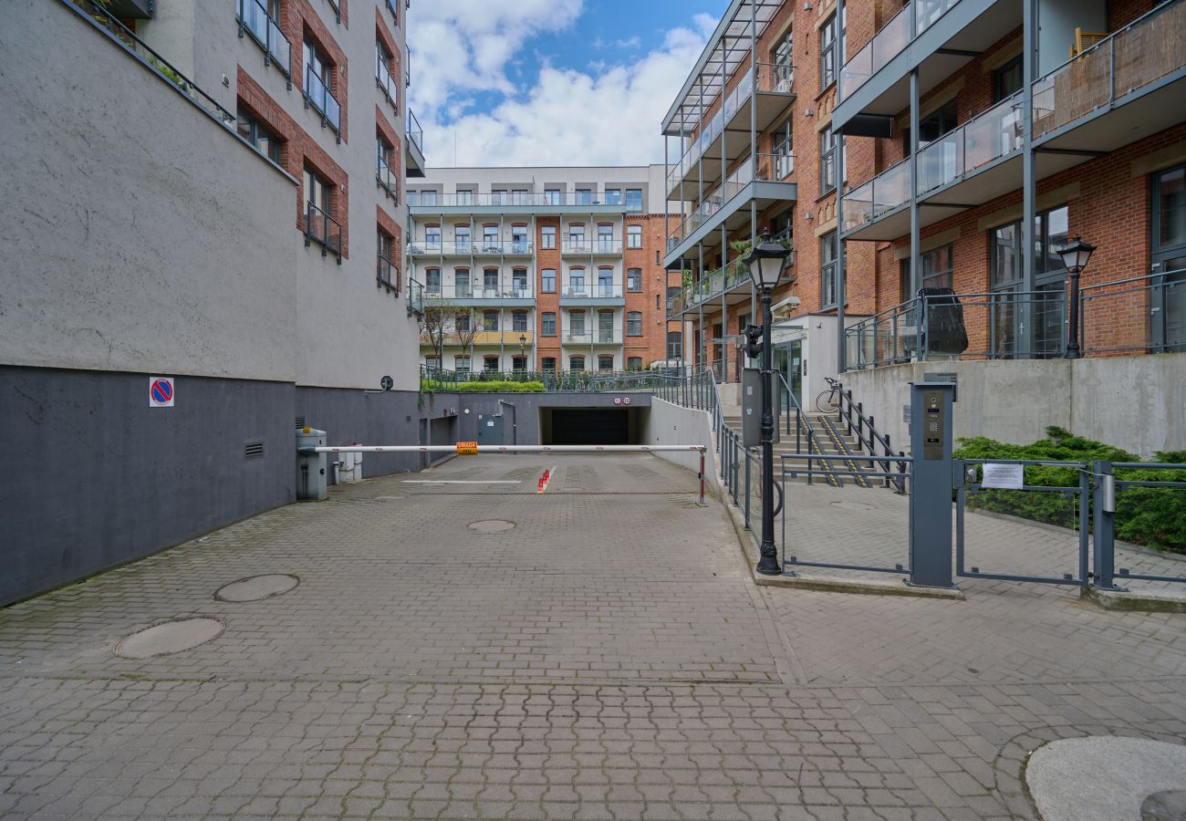 Ferienwohnung in Wrocław - Kosciuszki 142B - 1-Schlafzimmer-Wohnung mit Terrasse