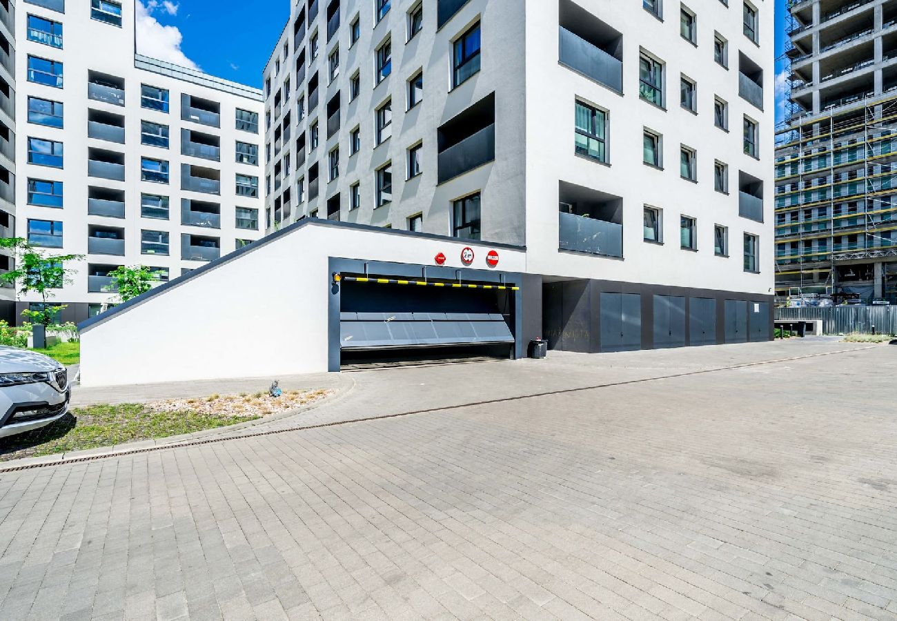 Ferienwohnung in Wrocław - Apartment mit Balkon in der Nähe des Sky Tower