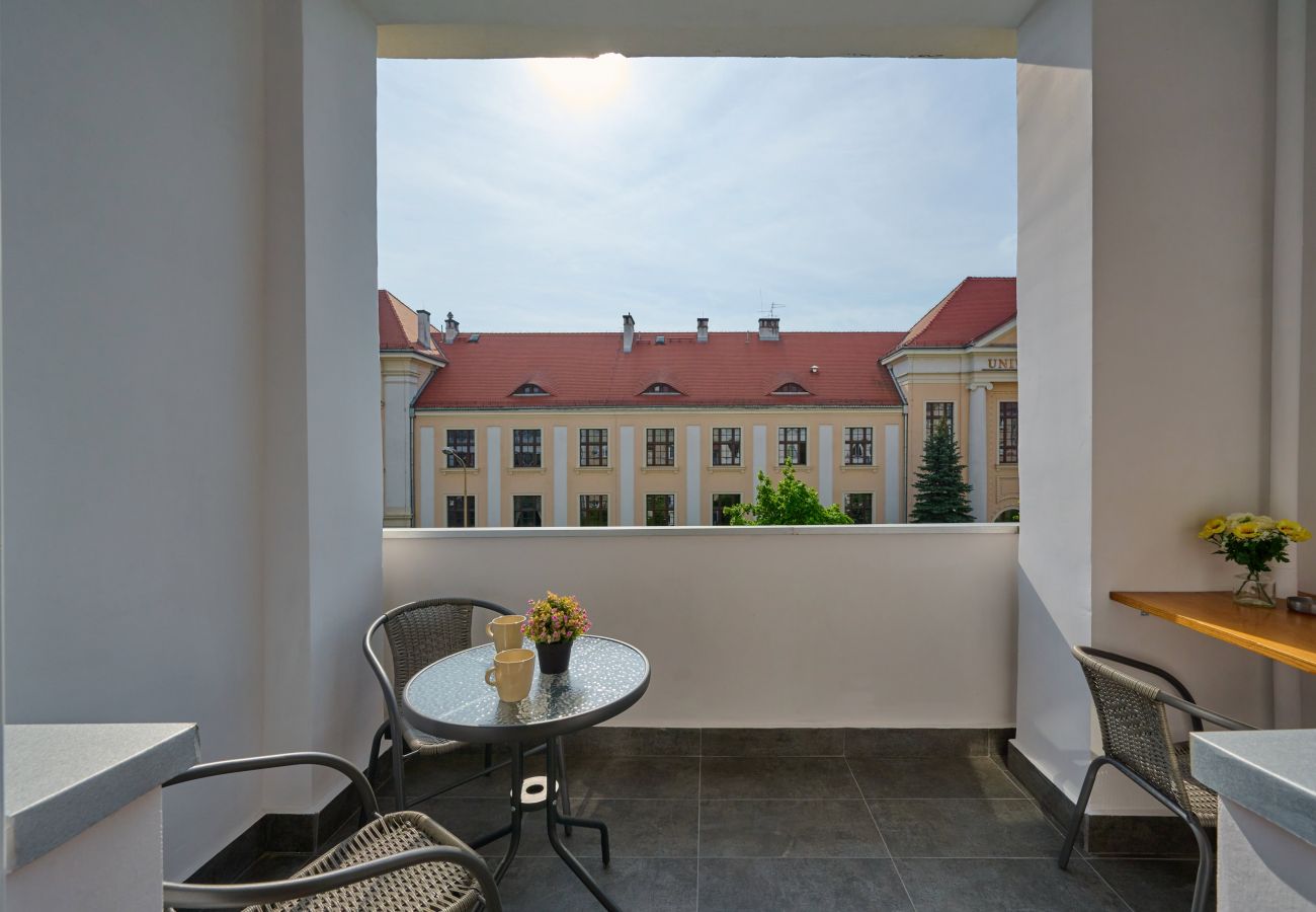 Ferienwohnung in Wrocław - Norwida 42 | Wifi, Haustierfreundlich, 1 Schlafzimmer, Balkon, Breslau