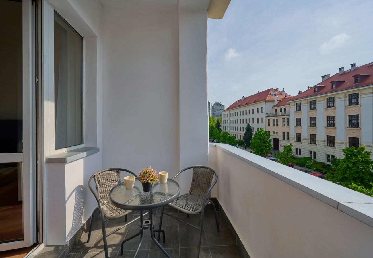 Ferienwohnung in Wrocław - Norwida 42 | Wifi, Haustierfreundlich, 1 Schlafzimmer, Balkon, Breslau