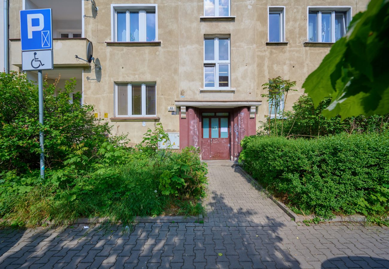 Ferienwohnung in Wrocław - Norwida 42 | Wifi, Haustierfreundlich, 1 Schlafzimmer, Balkon, Breslau