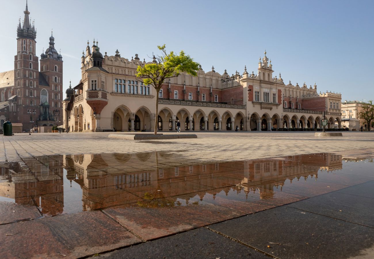 Ferienwohnung in Kraków - Hauptmarkt in Krakau | Geräumige Wohnung in einem Mietshaus