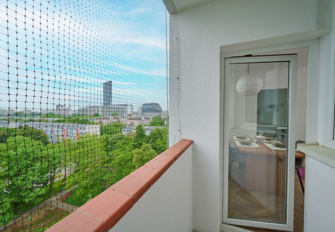 Ferienwohnung in Wrocław - Apartment mit Balkon | Swobodna 12 | Wrocław