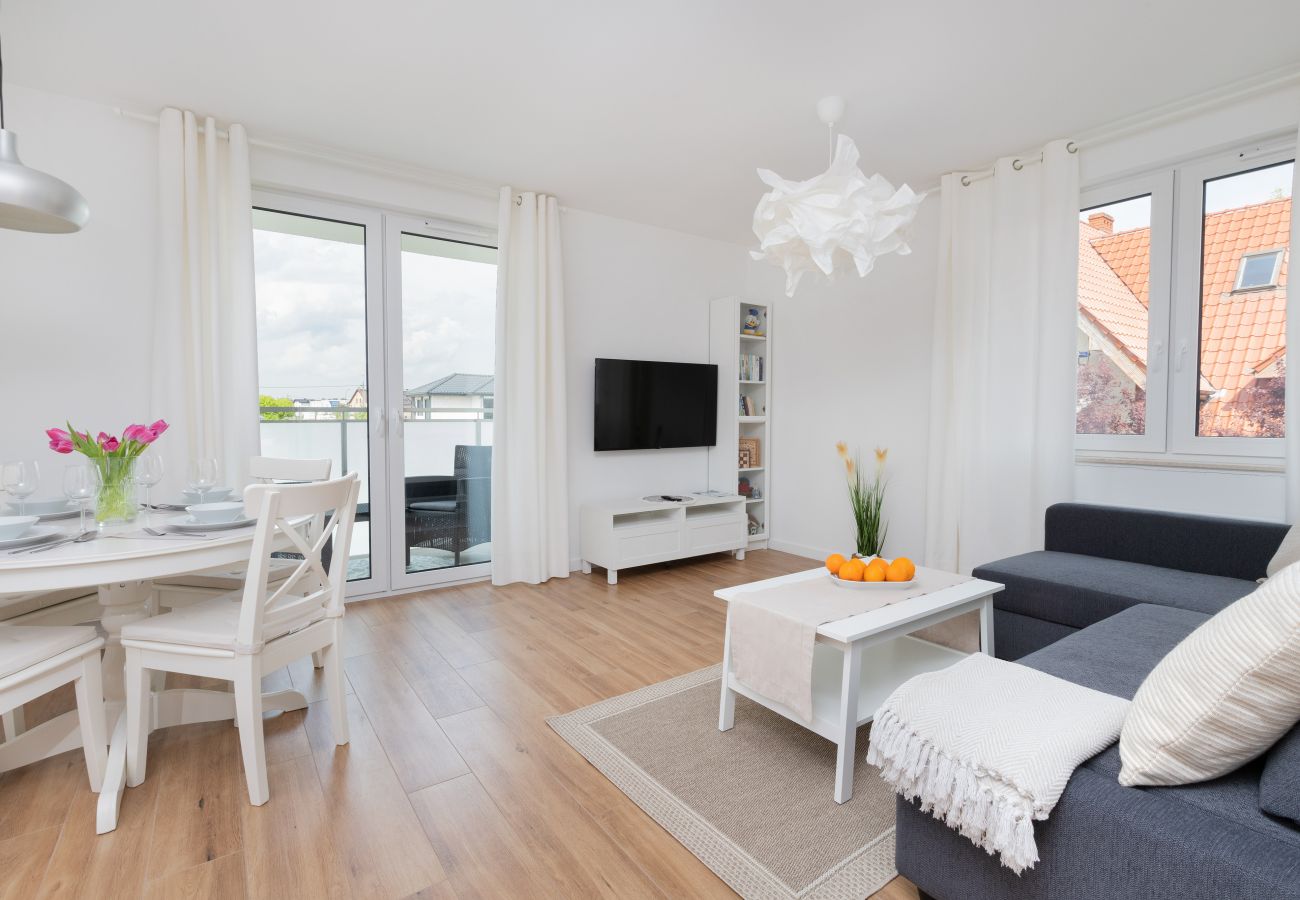 Ferienwohnung in Puck - Morska Bryza 28 | 1 Schlafzimmer, Balkon, Parkplatz | Puck