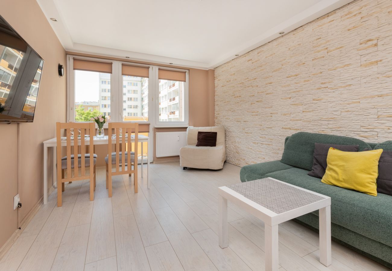 Ferienwohnung in Gdynia - Skwer Kościuszki 13A | Wifi, 1 Schlafzimmer, Balkon, Gdynia