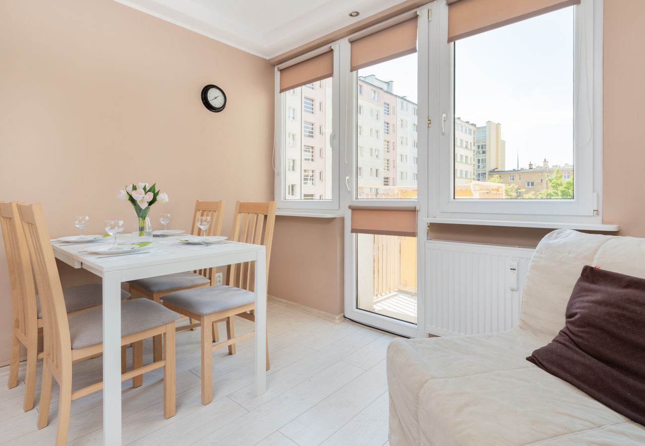 Ferienwohnung in Gdynia - Skwer Kościuszki 13A | Wifi, 1 Schlafzimmer, Balkon, Gdynia