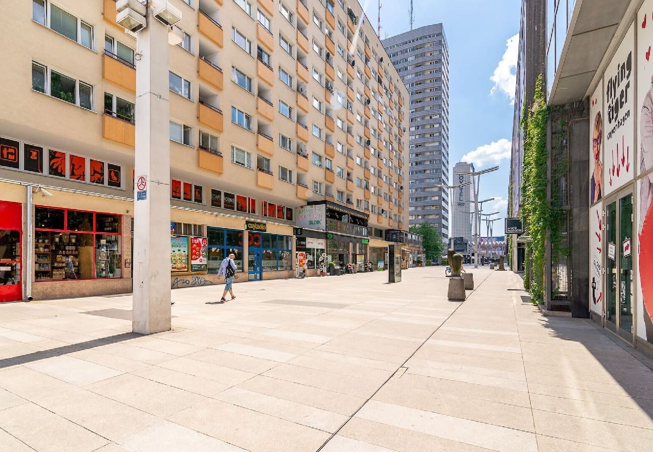 Ferienwohnung in Warszawa - Wohnung mit Panoramablick auf das Zentrum 