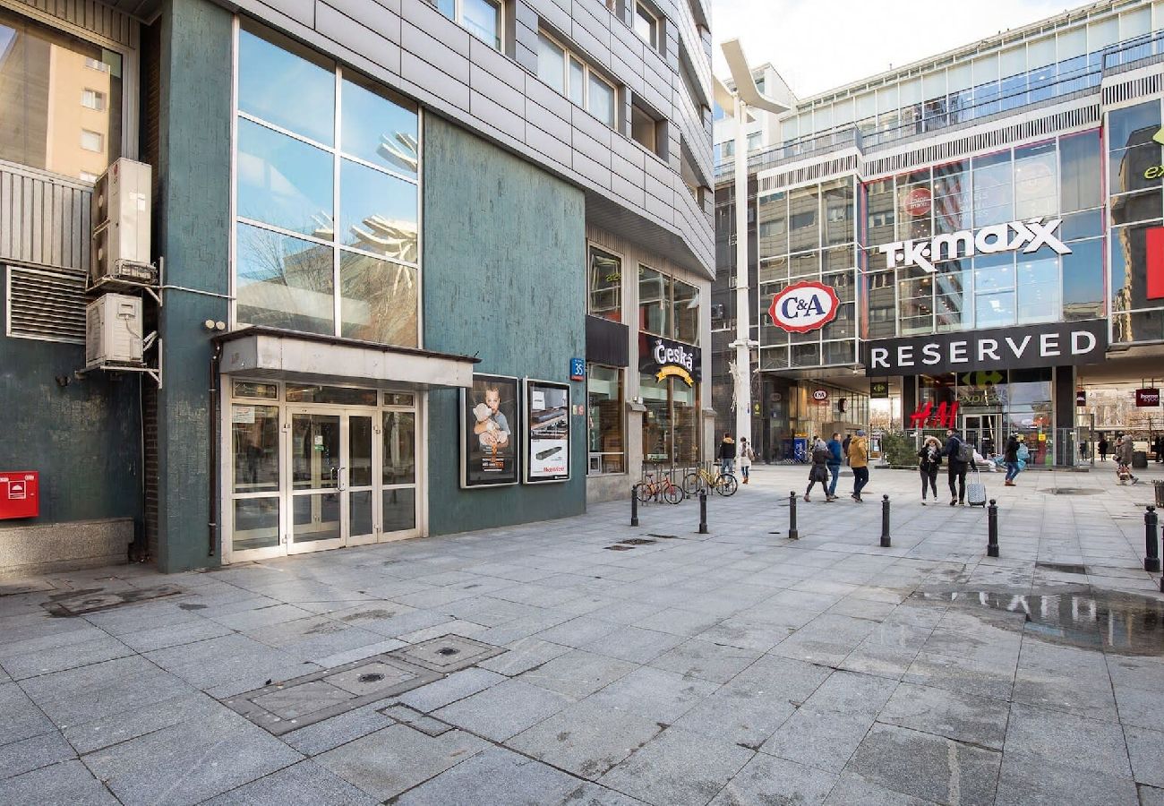 Ferienwohnung in Warszawa - Wohnung mit Panoramablick auf das Zentrum 