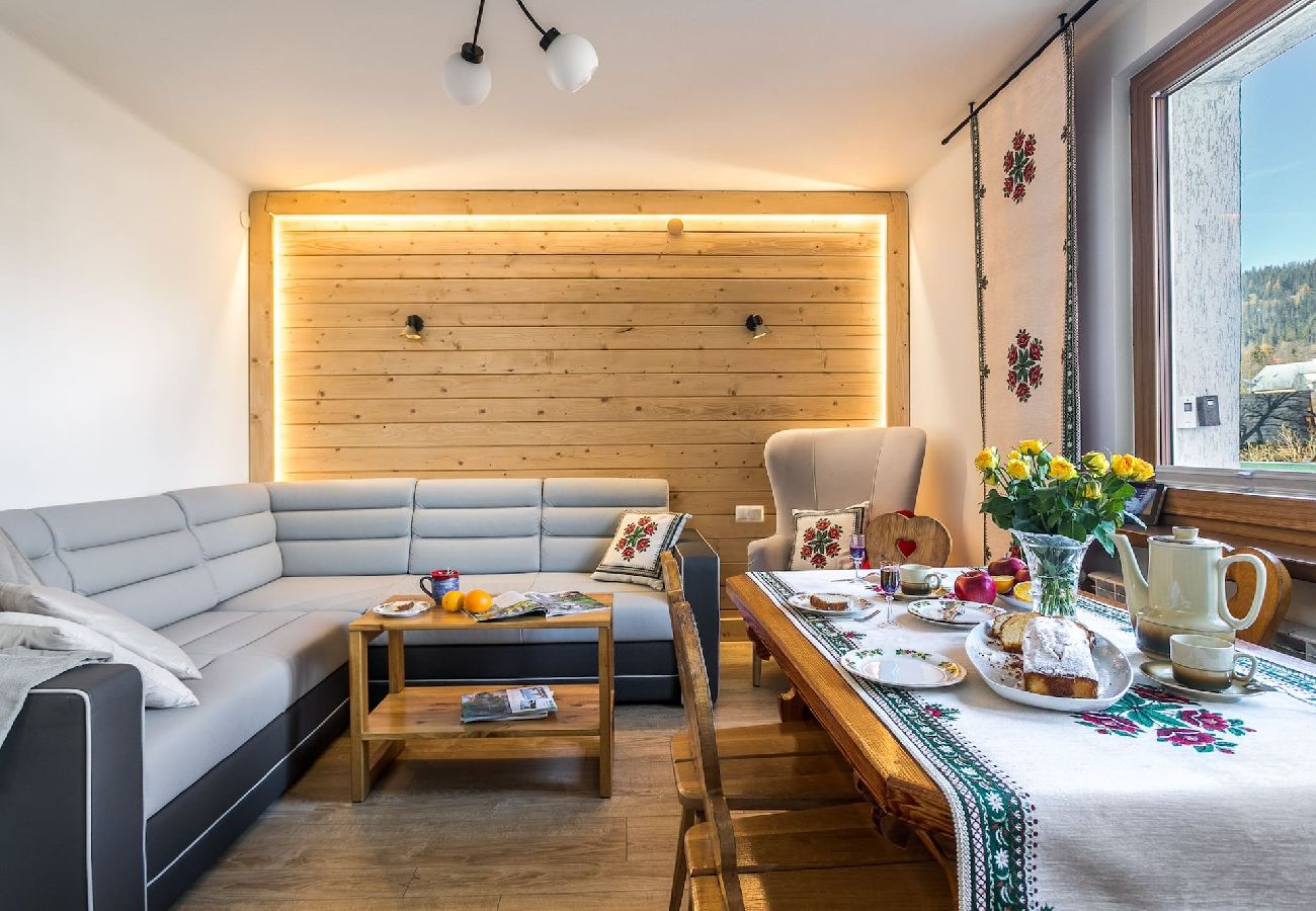 Ferienwohnung in Zakopane - Familie Highlander Wohnung mit Balkon 