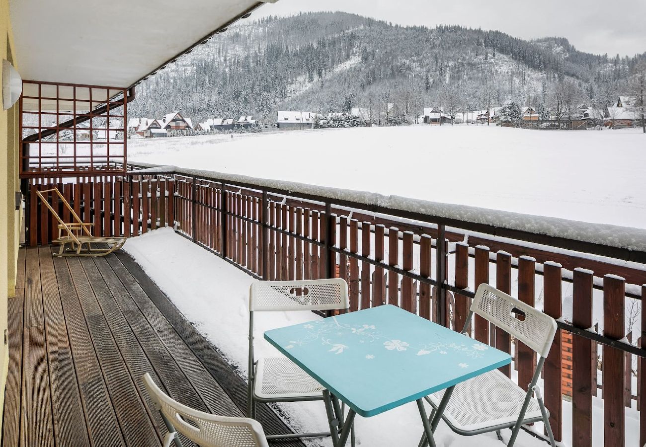 Ferienwohnung in Kościelisko - Gemütliche Familienwohnung mit Balkon und Parkplatz