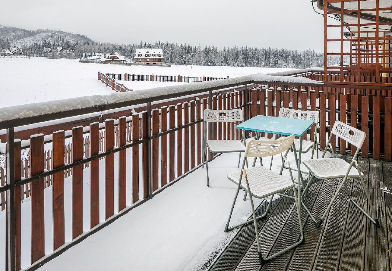 Ferienwohnung in Kościelisko - Gemütliche Familienwohnung mit Balkon und Parkplatz