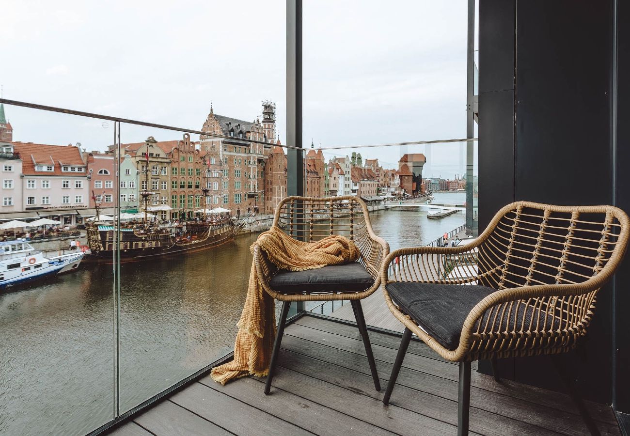 Studio in Gdańsk - Komfortables Studio 205A mit Balkon und Blick auf die 