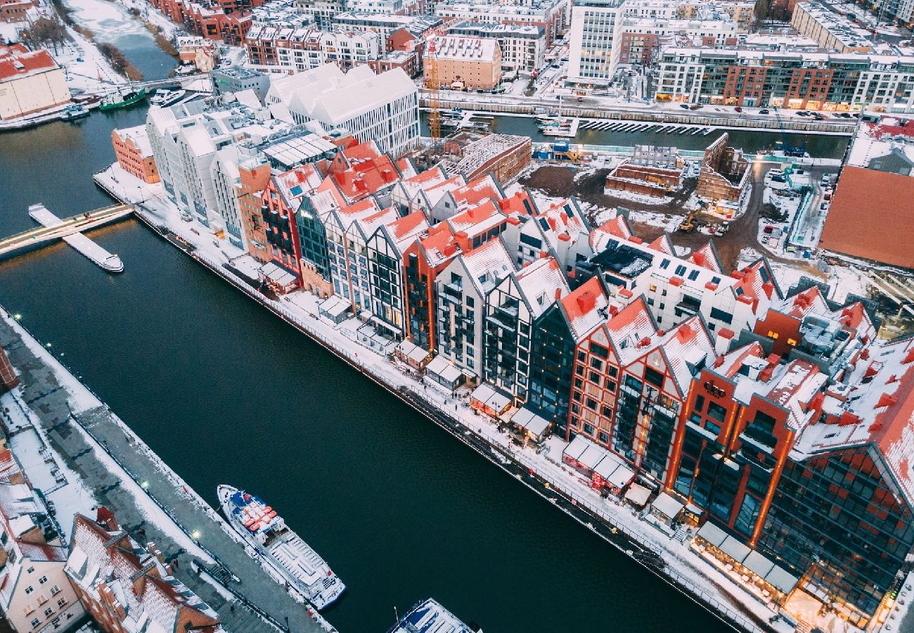 Studio in Gdańsk - Komfortables Studio 205A mit Balkon und Blick auf die 