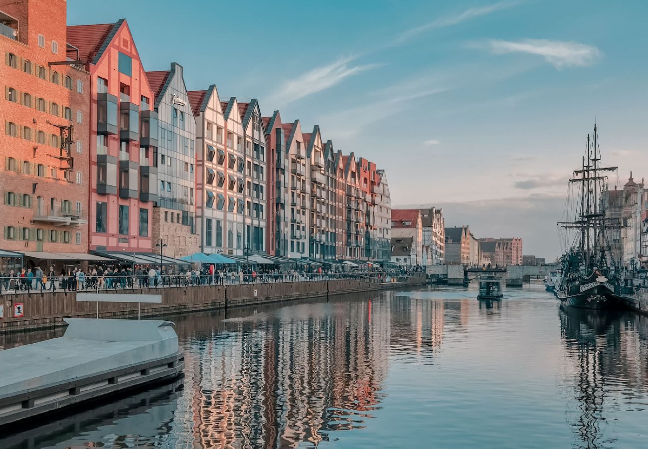 Studio in Gdańsk - Komfortables Studio 205A mit Balkon und Blick auf die 