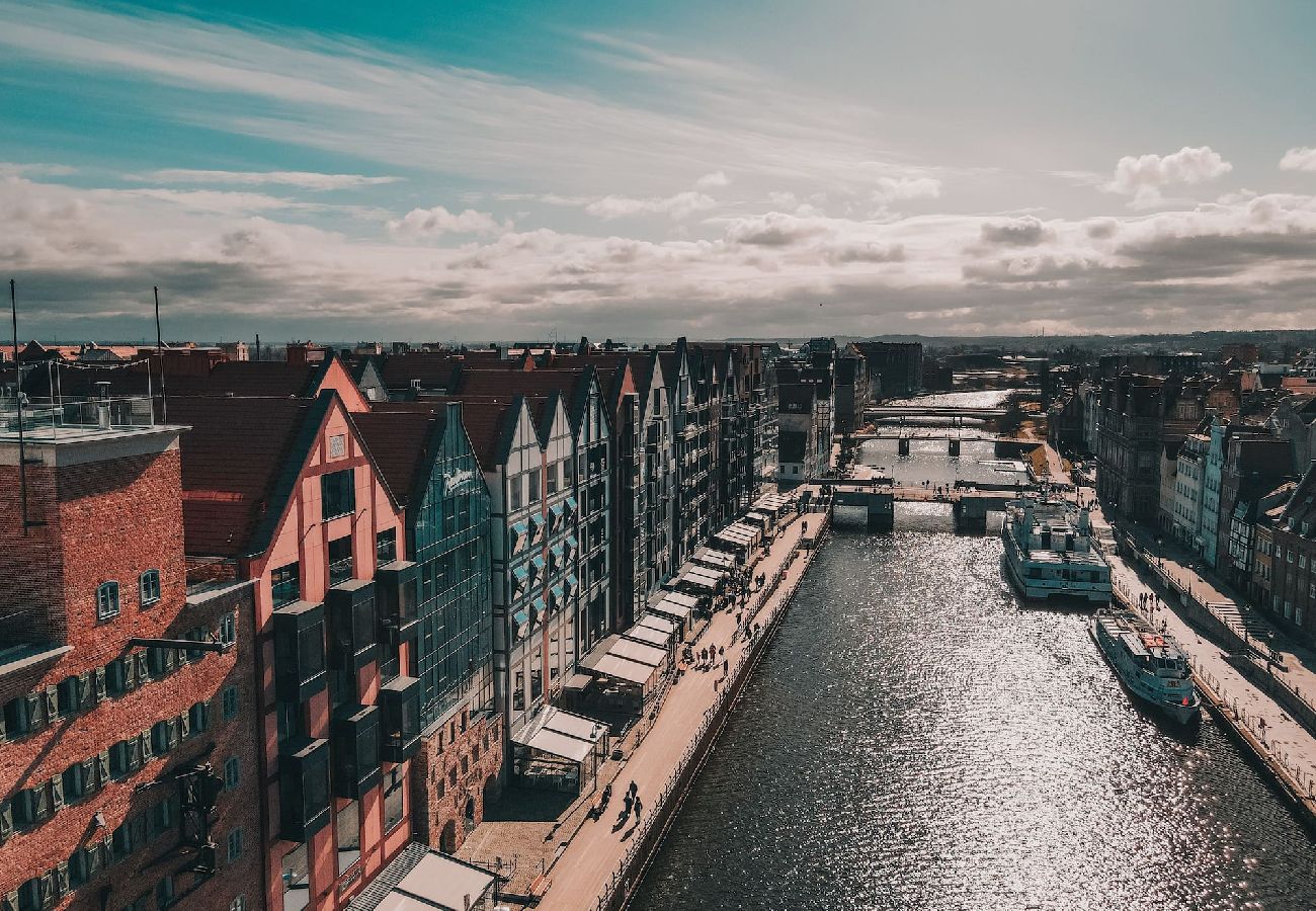 Ferienwohnung in Gdańsk - Wohnung mit schönem Blick auf die Altstadt 