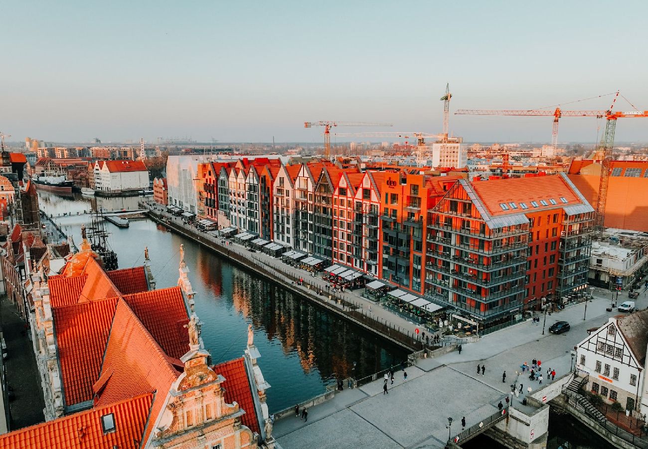 Studio in Gdańsk - Einzigartige Wohnung mit großem Balkon und A C 