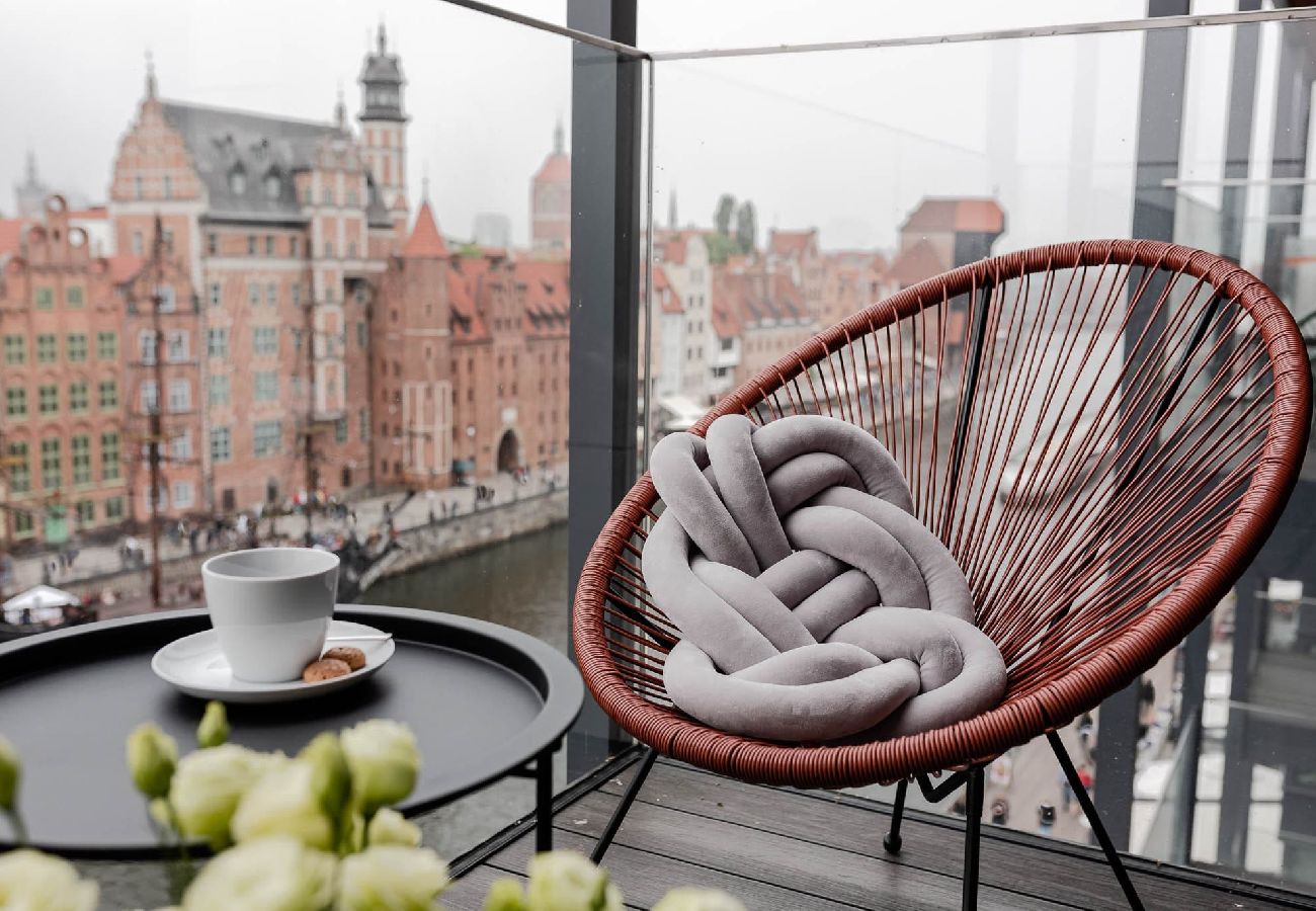 Studio in Gdańsk - Wohnung mit schöner Aussicht in Deo Plaza 