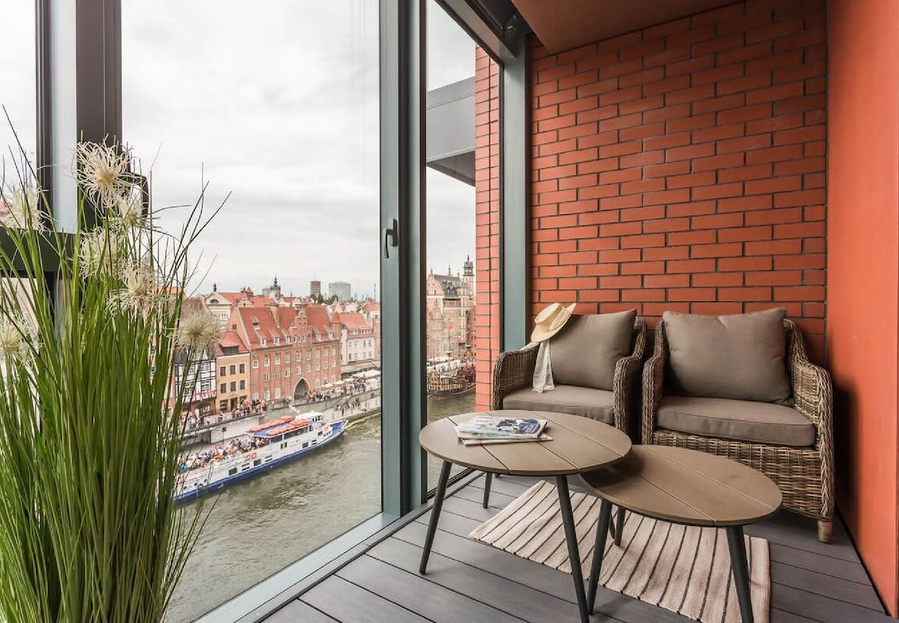 Studio in Gdańsk - Wohnung mit schöner Aussicht in Deo Plaza 