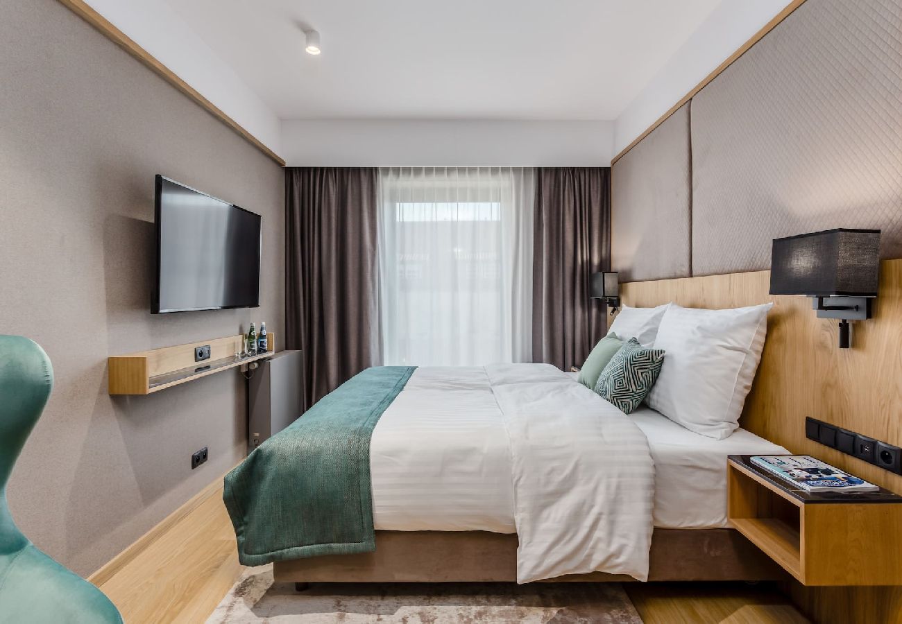 Studio in Gdańsk - Modernes Zimmer mit Klima im Deo Plaza 