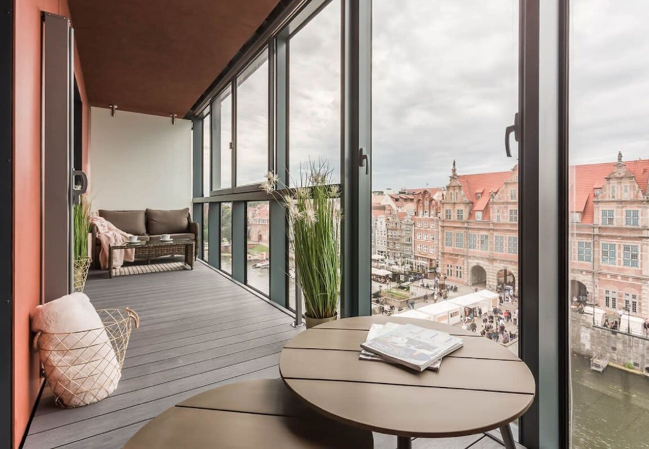 Studio in Gdańsk - Wohnung mit schöner Aussicht in Deo Plaza 