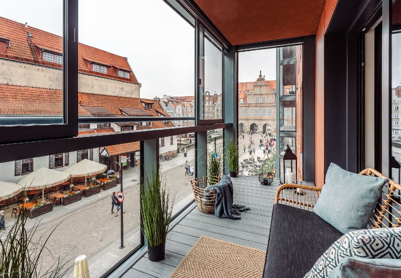 Studio in Gdańsk - Deo Plaza 218 Studio-Wohnung mit Terrasse