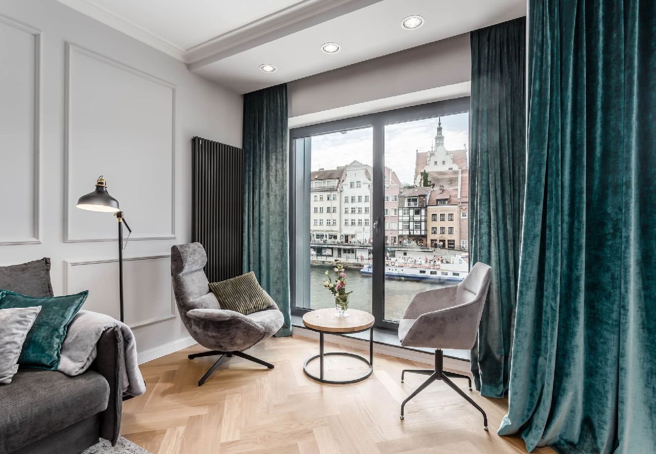 Studio in Gdańsk - Außergewöhnliche Wohnung mit Blick auf die Altstadt