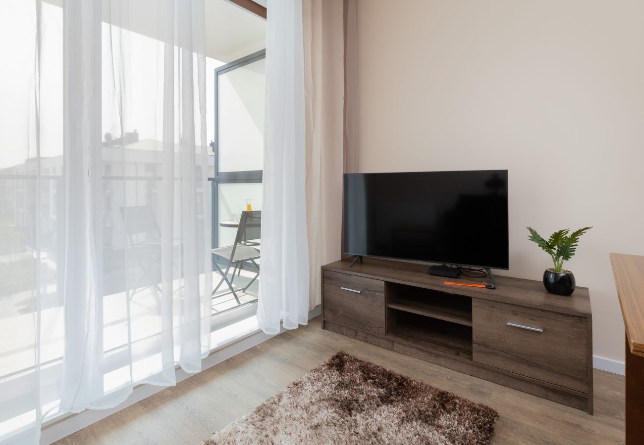 Ferienwohnung in Gdynia - Ignacego Jana Paderewskiego 26 | Wifi, Haustierfreundlich, 1 Schlafzimmer, Balkon, Parkplatz, Gdynia