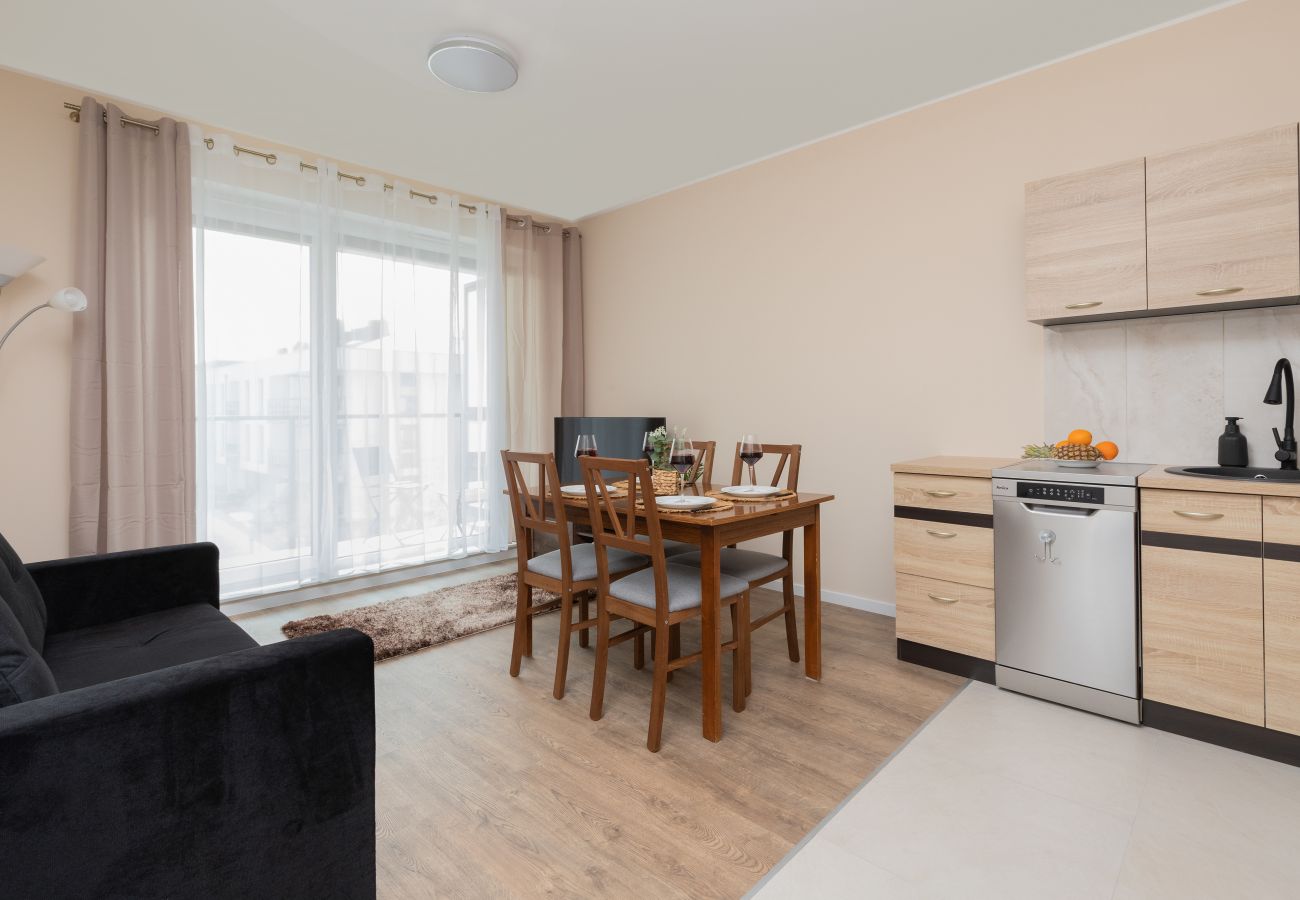 Ferienwohnung in Gdynia - Ignacego Jana Paderewskiego 26 | Wifi, Haustierfreundlich, 1 Schlafzimmer, Balkon, Parkplatz, Gdynia