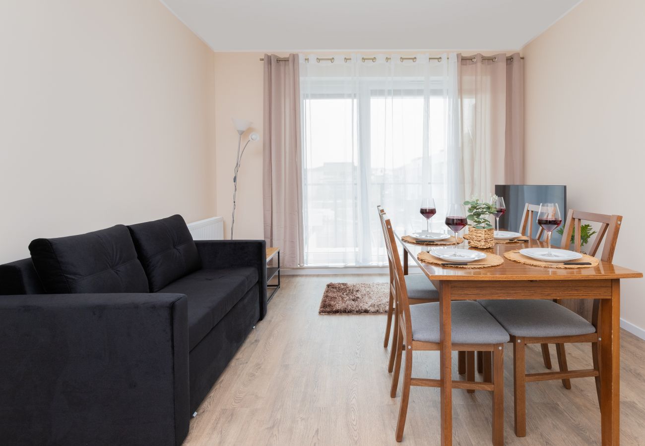 Ferienwohnung in Gdynia - Ignacego Jana Paderewskiego 26 | Wifi, Haustierfreundlich, 1 Schlafzimmer, Balkon, Parkplatz, Gdynia