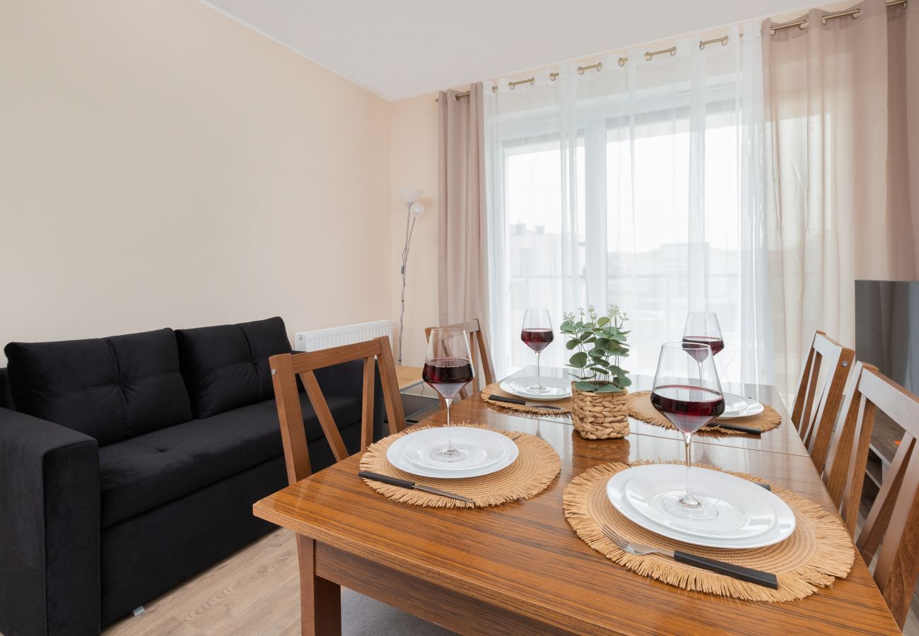 Ferienwohnung in Gdynia - Ignacego Jana Paderewskiego 26 | Wifi, Haustierfreundlich, 1 Schlafzimmer, Balkon, Parkplatz, Gdynia