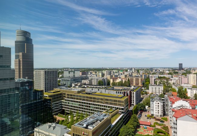 Ferienwohnung in Warszawa - Unique Tower Wohnung LUX | 3 Schlafzimmer