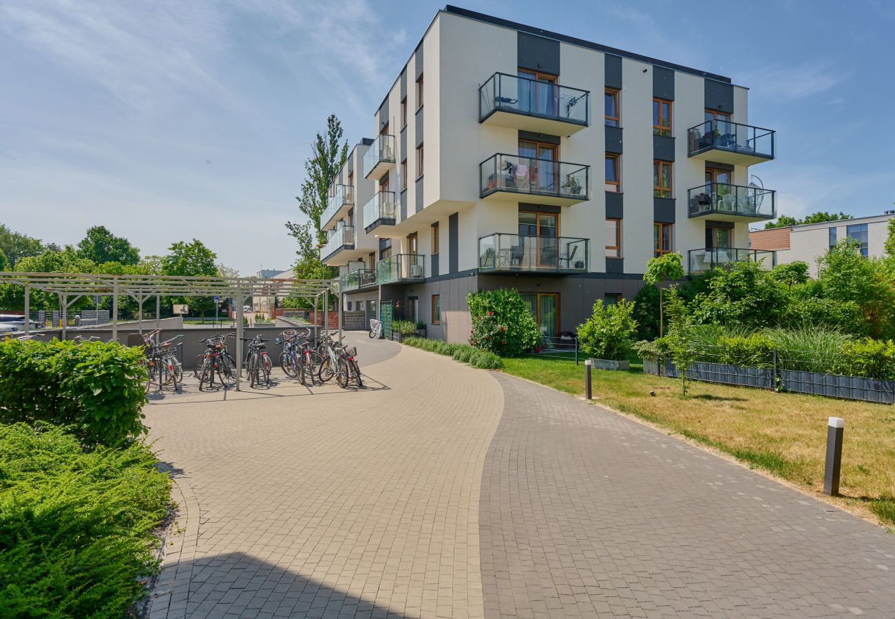 Ferienwohnung in Wrocław - Na Grobli Wohnung | 1 Schlafzimmer | Parkplatz | Balkon