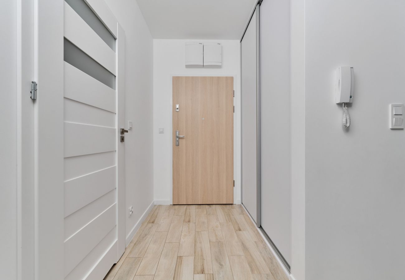 Ferienwohnung in Wrocław - Zakładowa7H - Studio mit Balkon 