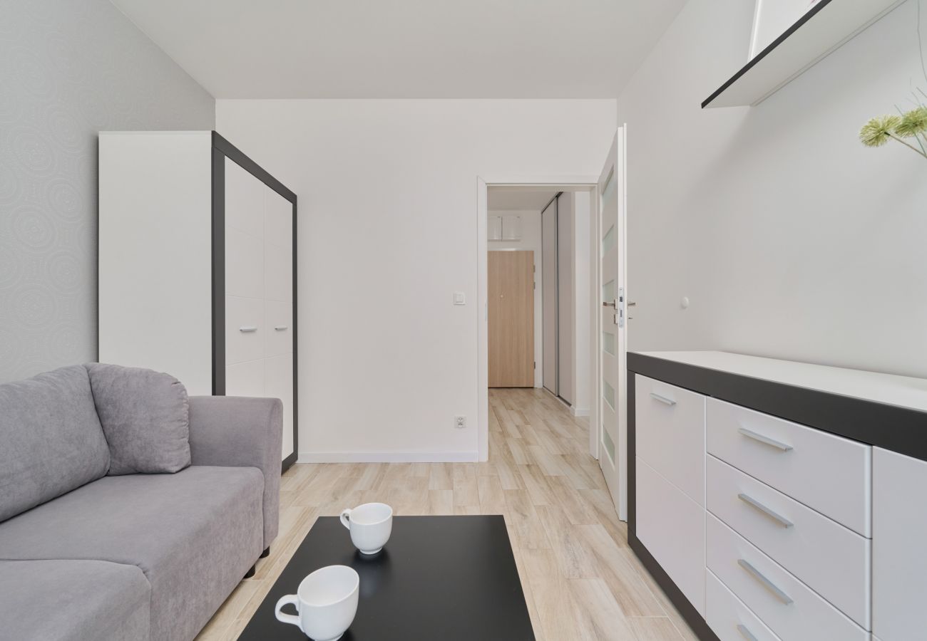 Ferienwohnung in Wrocław - Zakładowa7H - Studio mit Balkon 