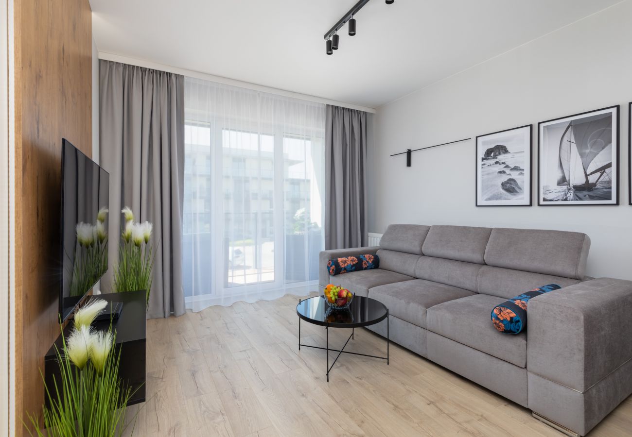 Ferienwohnung in Dziwnów -  Spadochroniarzy 4A Prestige Dziwnów | Balkon, Parkplatz