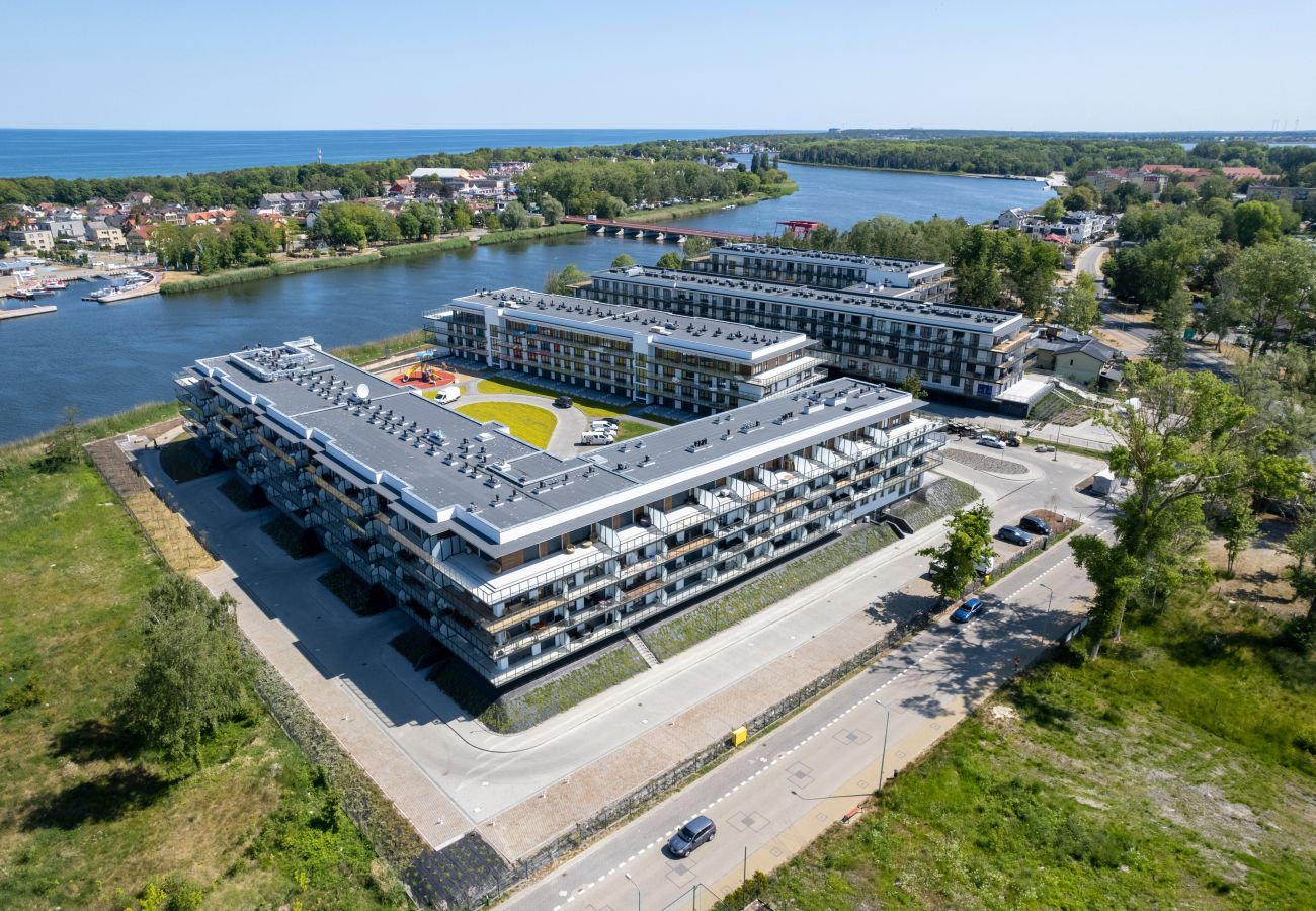 Ferienwohnung in Dziwnów -  Spadochroniarzy 4A Prestige Dziwnów | Balkon, Parkplatz